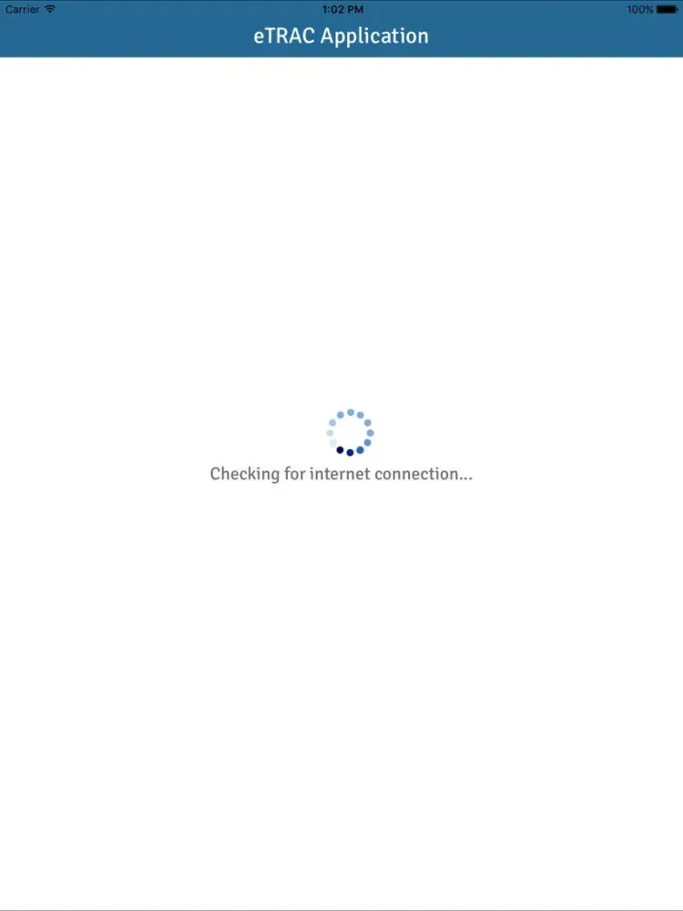 eTRAC iPad 应用截图