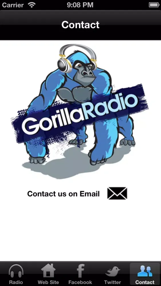 Captures d'écran de Gorilla Radio Sydney