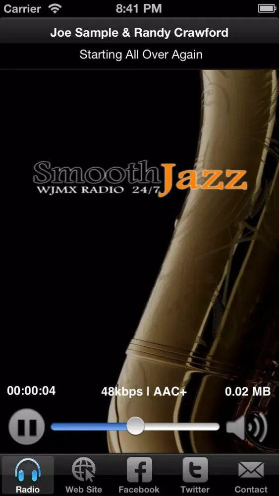 WJMX Smooth Jazz Radio应用截图