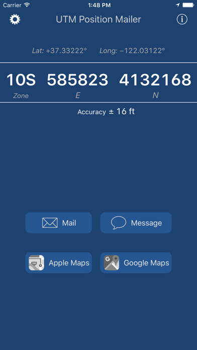 Скриншоты UTM Position Mailer