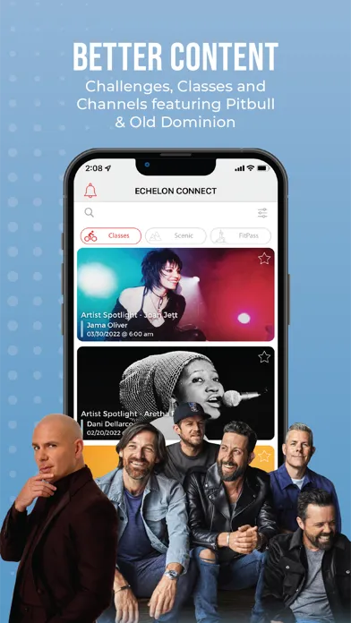 Capturas de pantalla de Echelon Fit