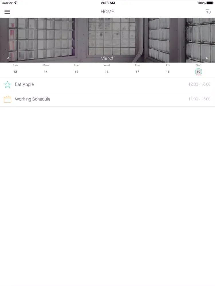 SYMPL.US iPad  スクリーンショット