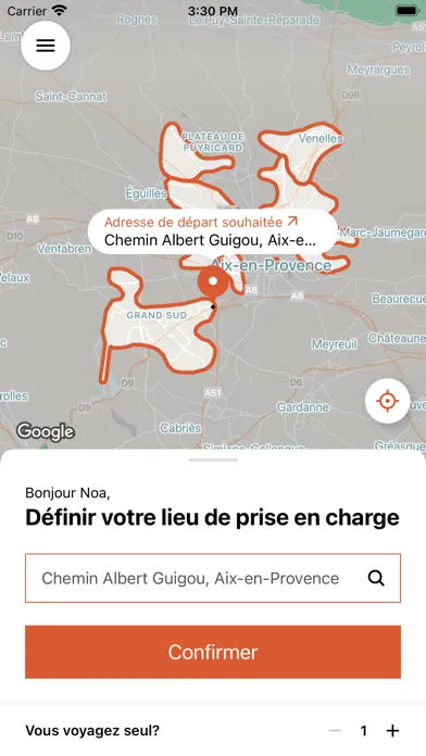 Le bus à la demande 스크린샷