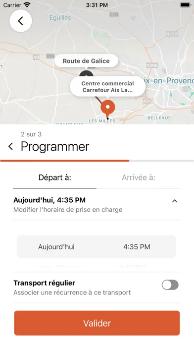 Le bus à la demande 스크린샷
