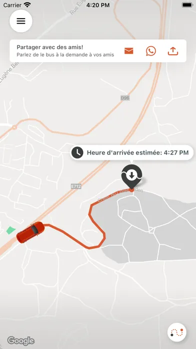 Le bus à la demande 스크린샷