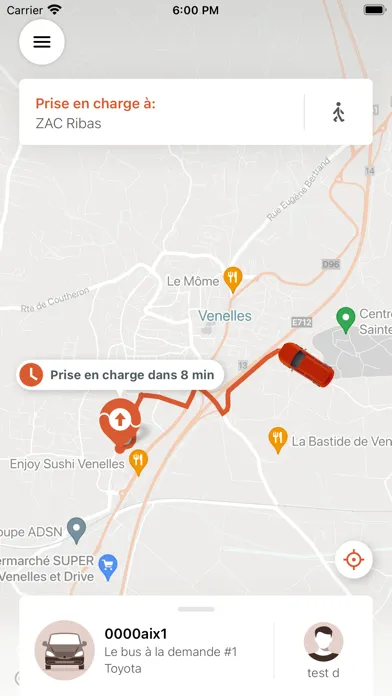Le bus à la demande 스크린샷