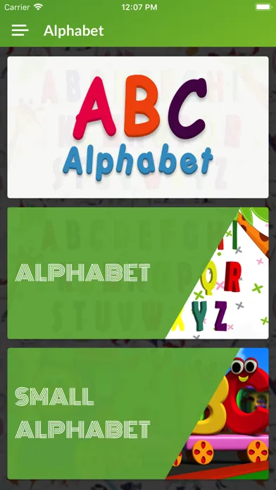 ABCD Alphabet Screenshots