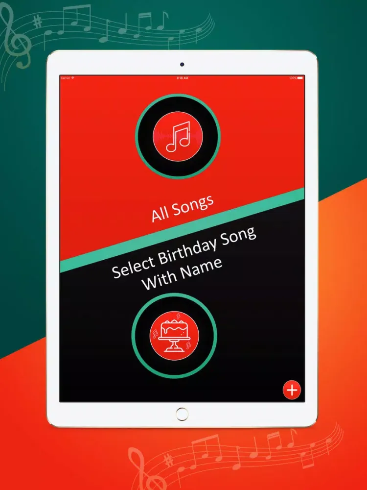 Record Birthday Song With Your Name iPad  سکرین شاٹس