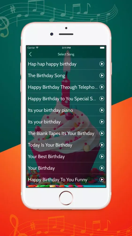 Record Birthday Song With Your Name سکرین شاٹس