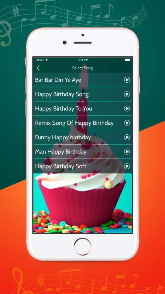 Record Birthday Song With Your Name سکرین شاٹس