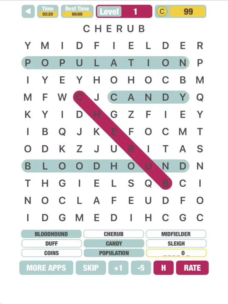 صور Word Search + word search game iPad 