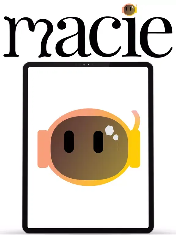 ภาพหน้าจอของ Macie iPad 