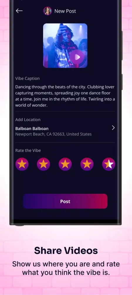 Vibe Check Screenshots