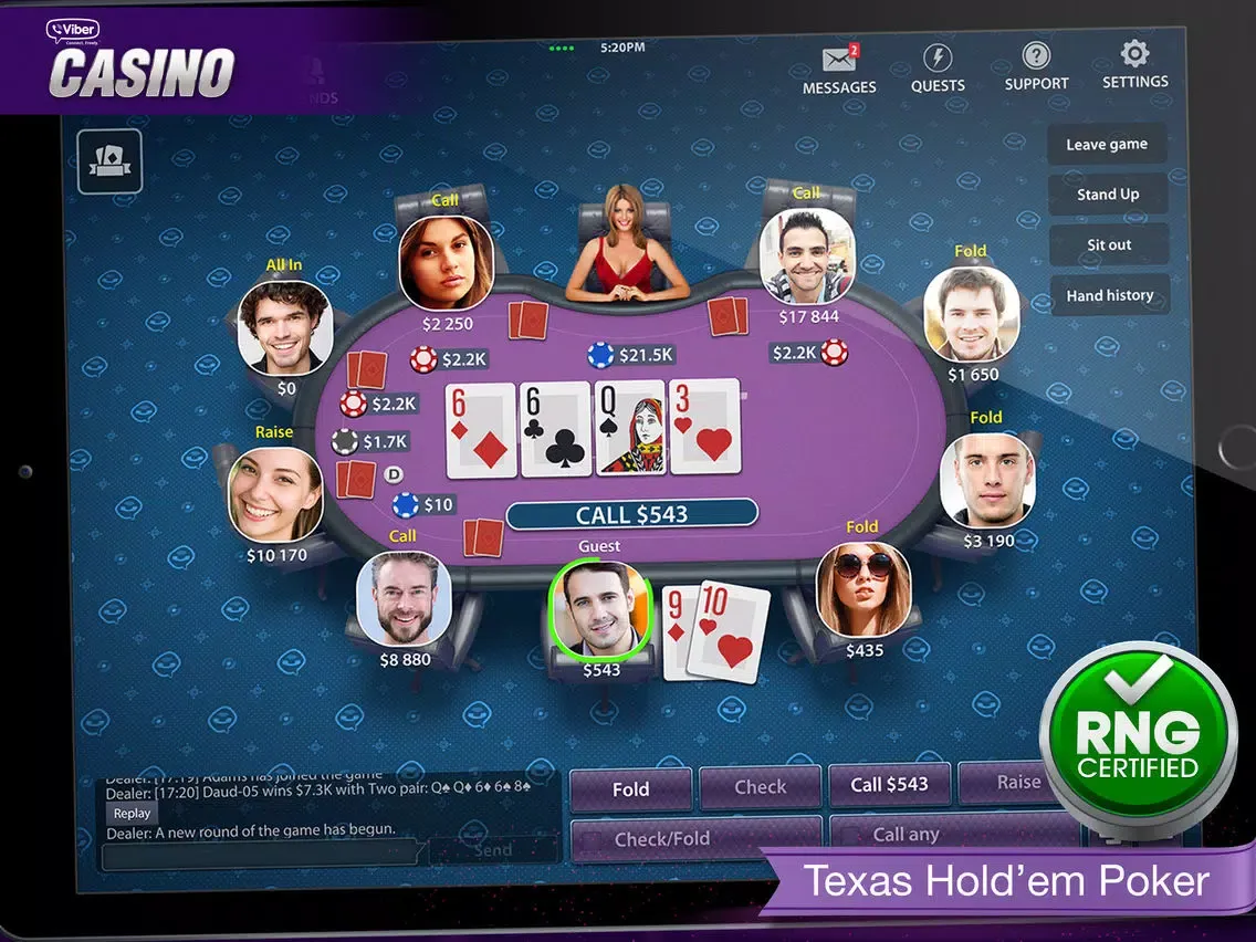 Viber Casino iPad 应用截图
