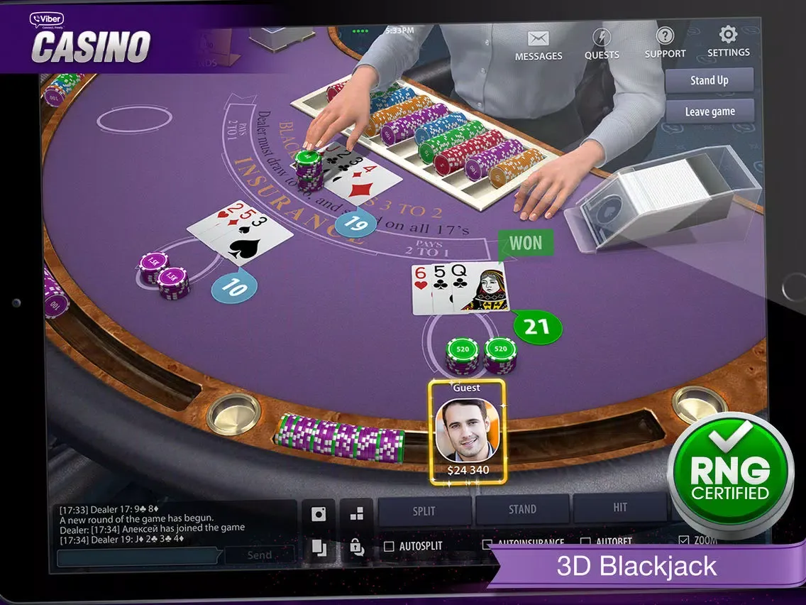 Viber Casino iPad 应用截图