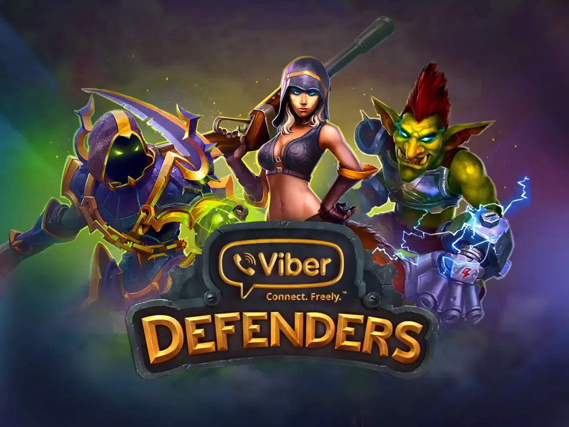 Ảnh chụp màn hình của Viber Defenders iPad 