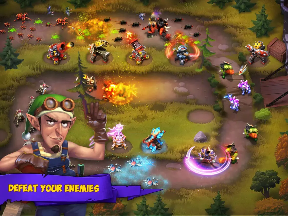 Ảnh chụp màn hình của Viber Defenders iPad 