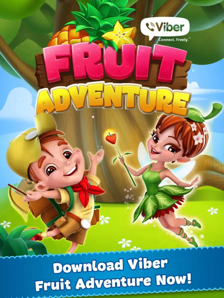 Viber Fruit Adventure iPad  স্ক্রিনশট