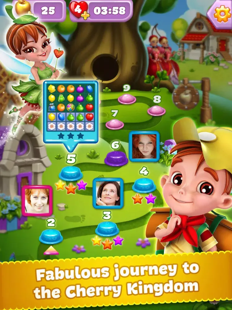 Viber Fruit Adventure iPad  স্ক্রিনশট