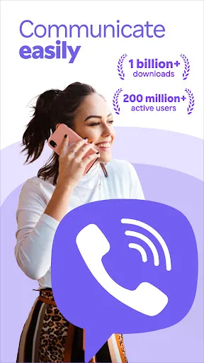 Capturas de tela do Rakuten Viber Messenger