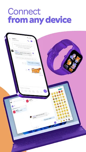Capturas de tela do Rakuten Viber Messenger