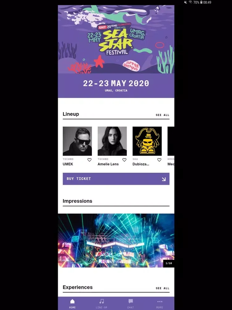 Sea Star Festival iPad  Ekran Görüntüleri