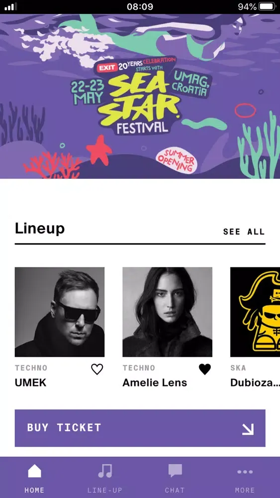 Sea Star Festival Ekran Görüntüleri