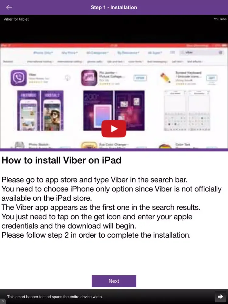 Скриншоты How to Install Viber on iPad iPad 
