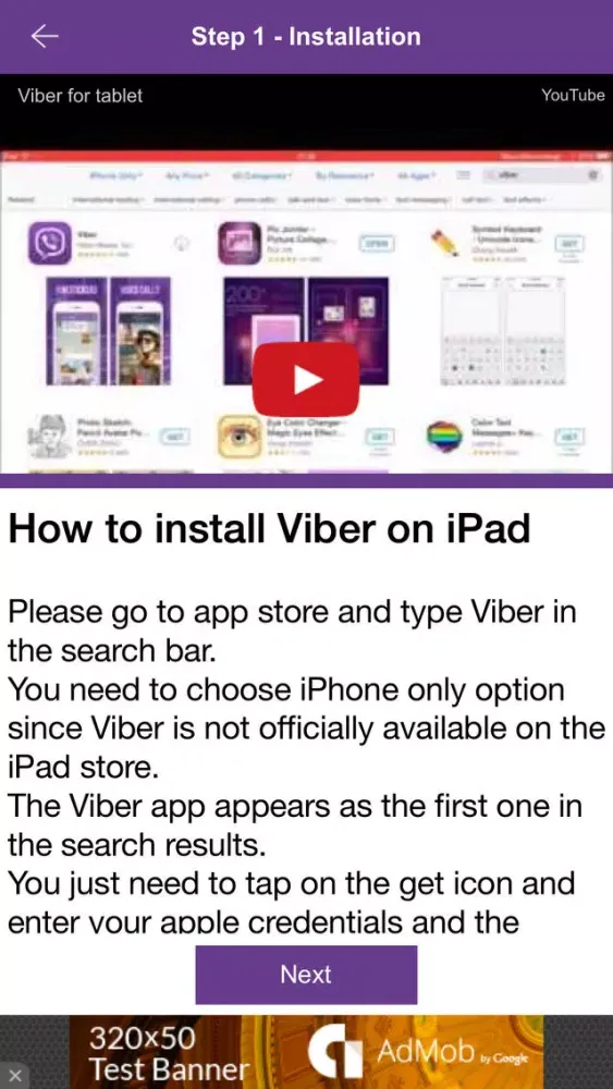 Скриншоты How to Install Viber on iPad