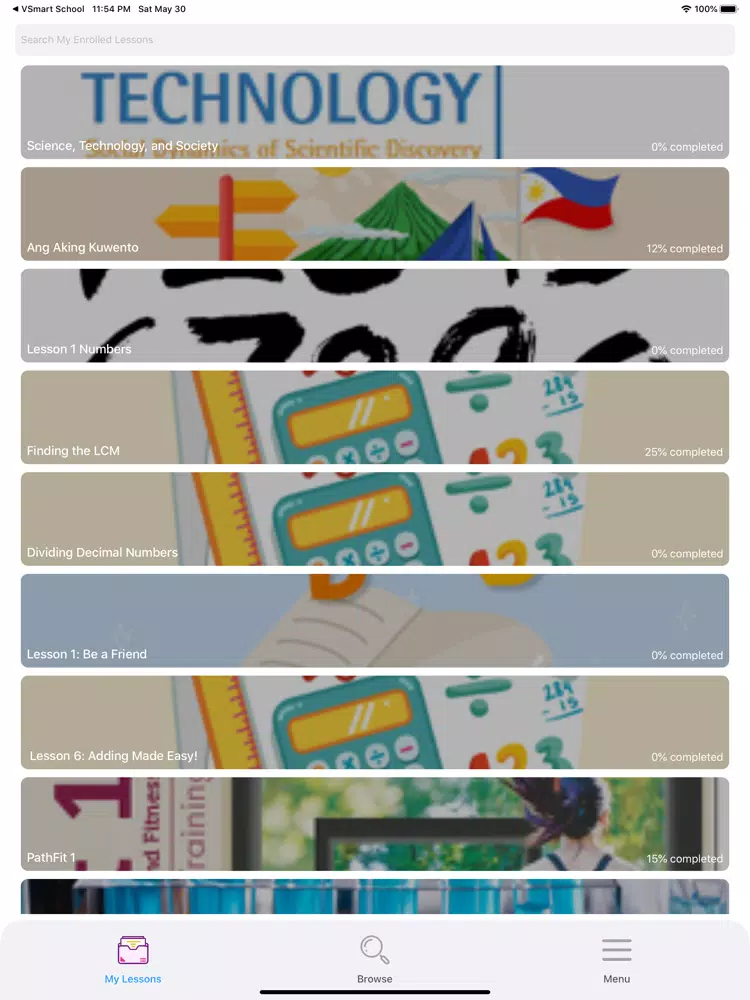 Vibal Learn@Home iPad  스크린샷