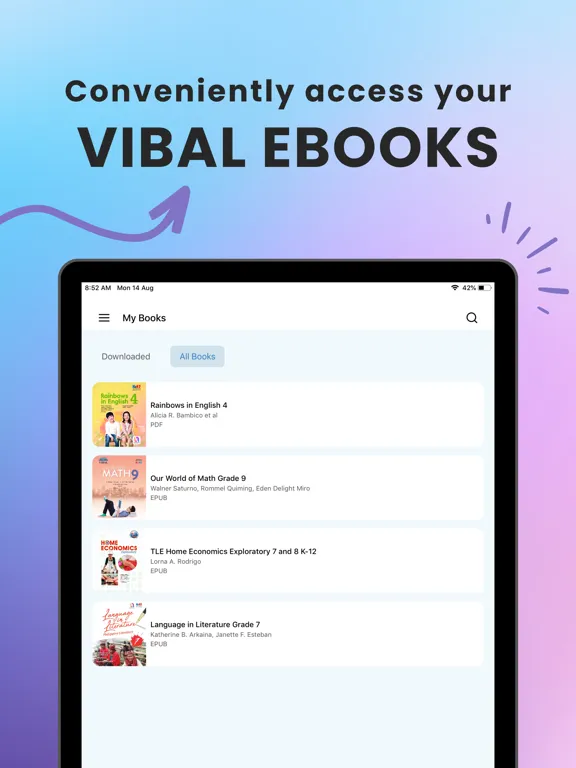 تصاویر Vibe e-Reader iPad 