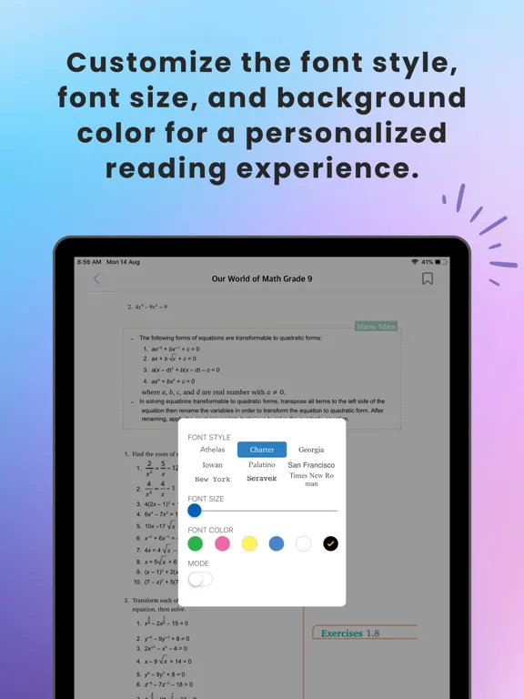 تصاویر Vibe e-Reader iPad 