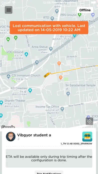 Vibgyor Track Ekran Görüntüleri