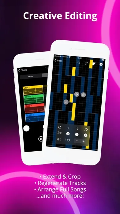 Capturas de pantalla de SONGEN - AI Music Co-Producer