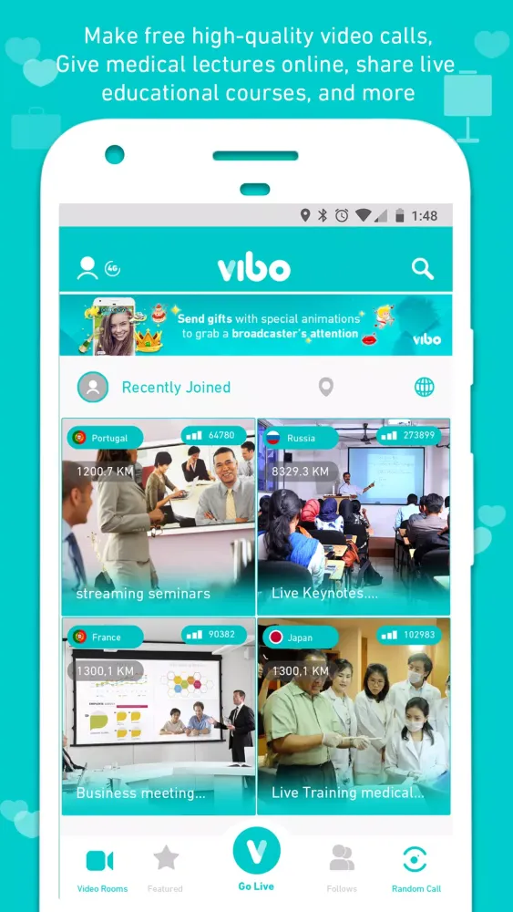 Vibo Live Screenshots