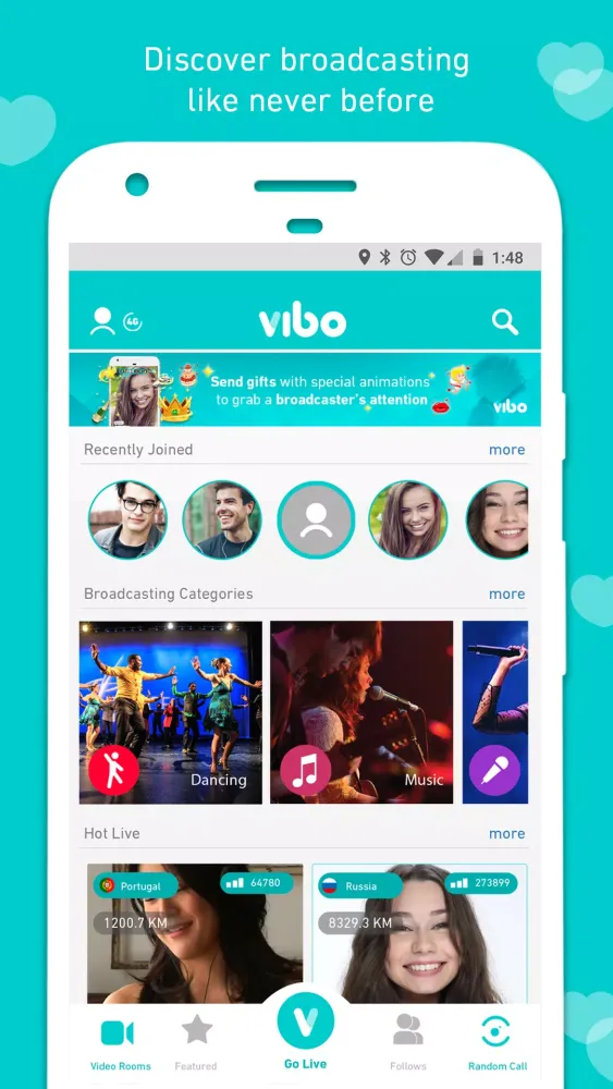Vibo Live Screenshots