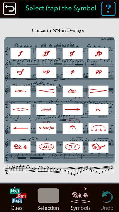 Tangkapan skrin Music Lesson NotePad
