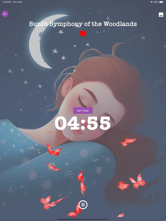 ภาพหน้าจอของ Sleep Sounds: Relax, Meditate iPad 