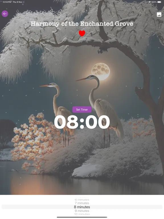 ภาพหน้าจอของ Sleep Sounds: Relax, Meditate iPad 