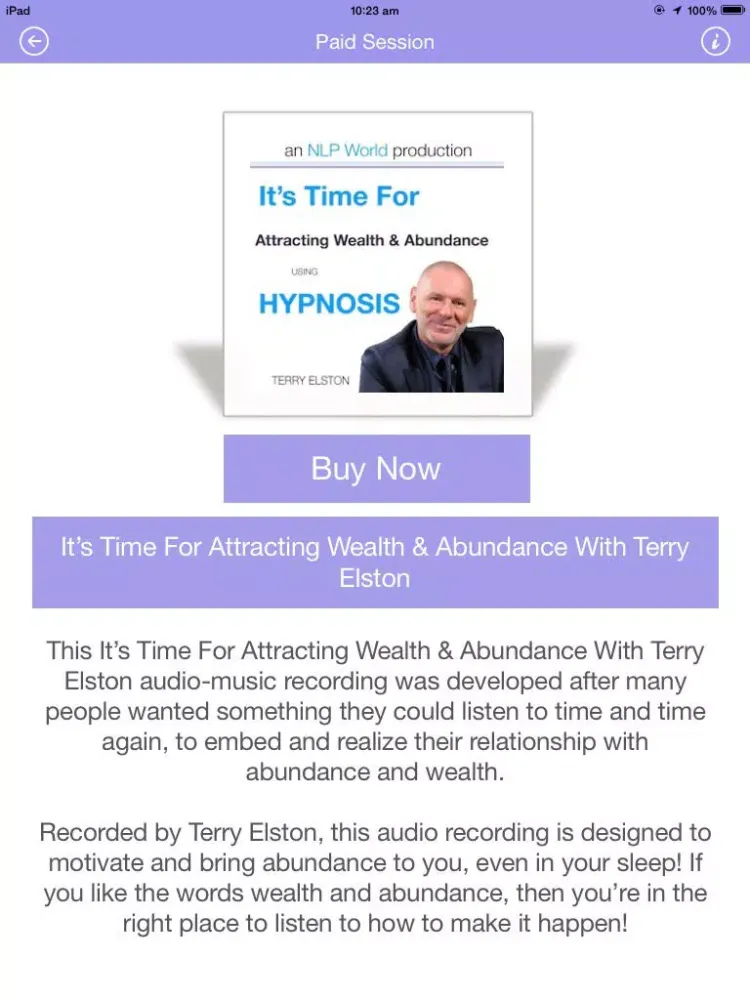 صور Transformational Self-Development Hypnosis Audio & Books iPad 