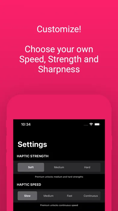 Capturas de pantalla de Vibrate+ Pro