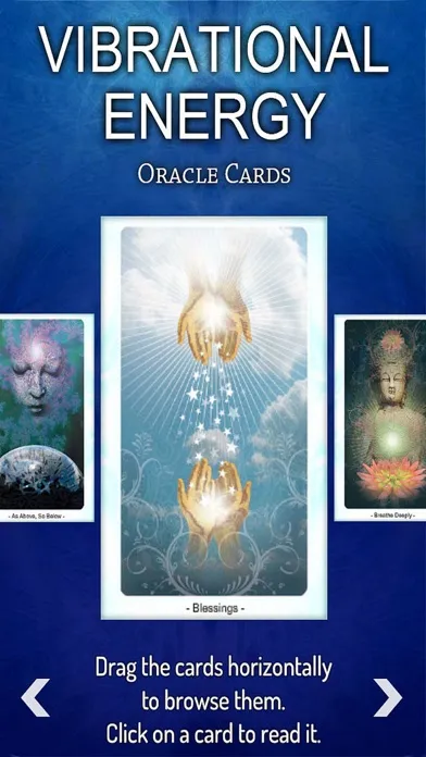 Vibrational Energy Oracle Deck سکرین شاٹس