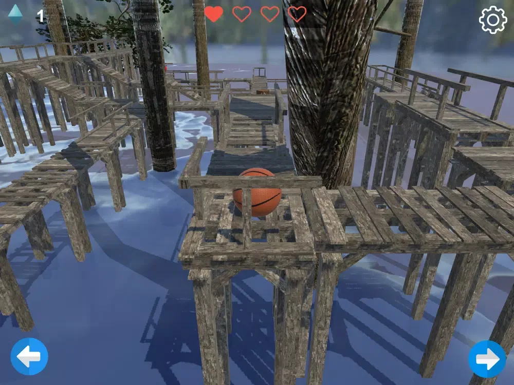 Zrzuty ekranu Extreme 3D Ball Balance iPad 