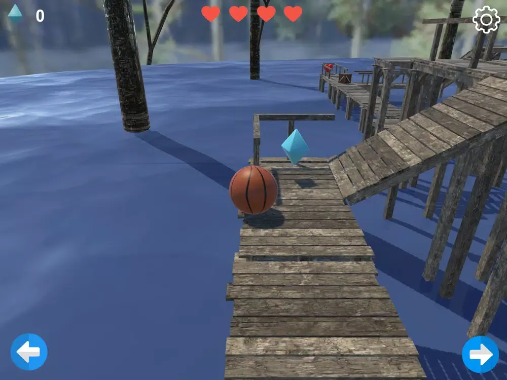 Zrzuty ekranu Extreme 3D Ball Balance iPad 