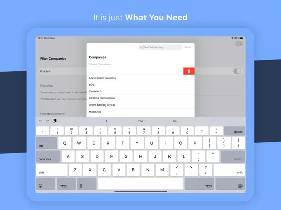Un: Web Extension for LinkedIn iPad  স্ক্রিনশট