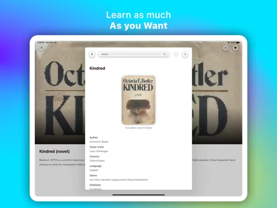 Wikimind: wikipedia mind maps iPad  スクリーンショット