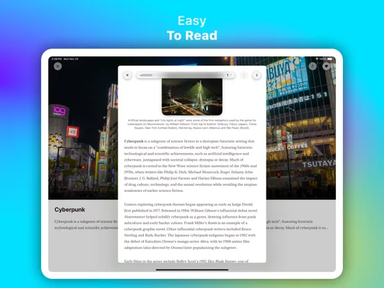 Wikimind: wikipedia mind maps iPad  スクリーンショット