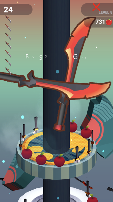 Knife Throw 3D سکرین شاٹس