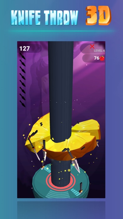Knife Throw 3D سکرین شاٹس