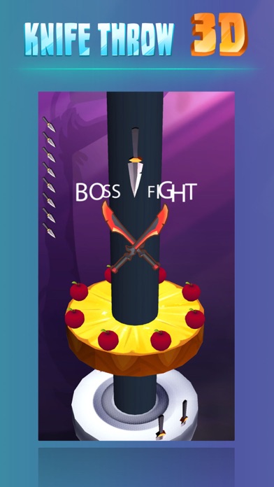 Knife Throw 3D سکرین شاٹس